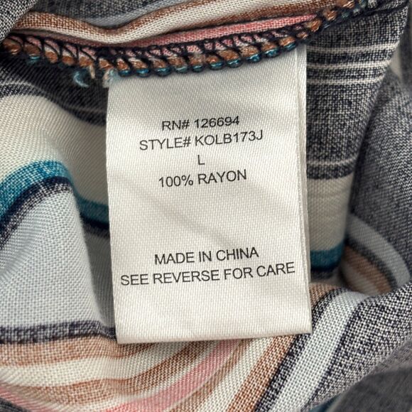 Live To Be Spoiled Womens Wide Leg Pants Large Boho Hippie Maximalist Colorful - Picture 4 of 8